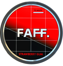 FAFF. - STRAWBERRY GUM